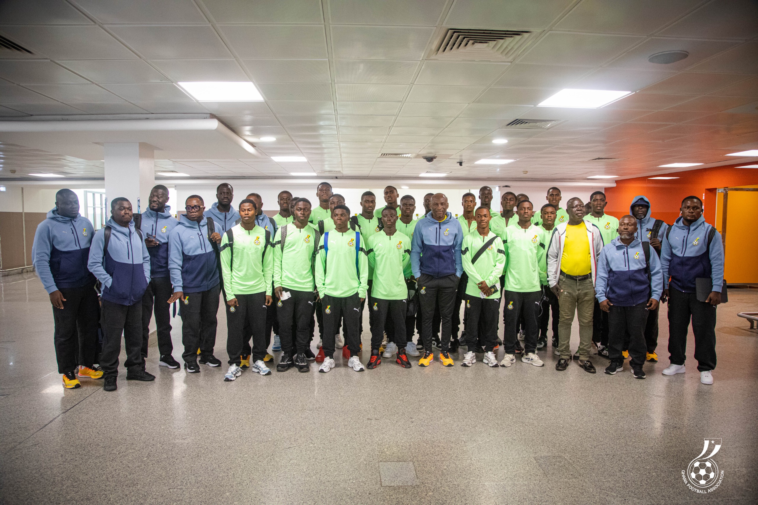 Black Starlets Touch Down in Morocco for U-17 AFCON Mission