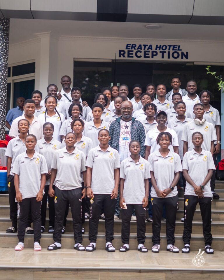 President Simeon-Okraku rallies Black Princesses ahead of Uganda decider