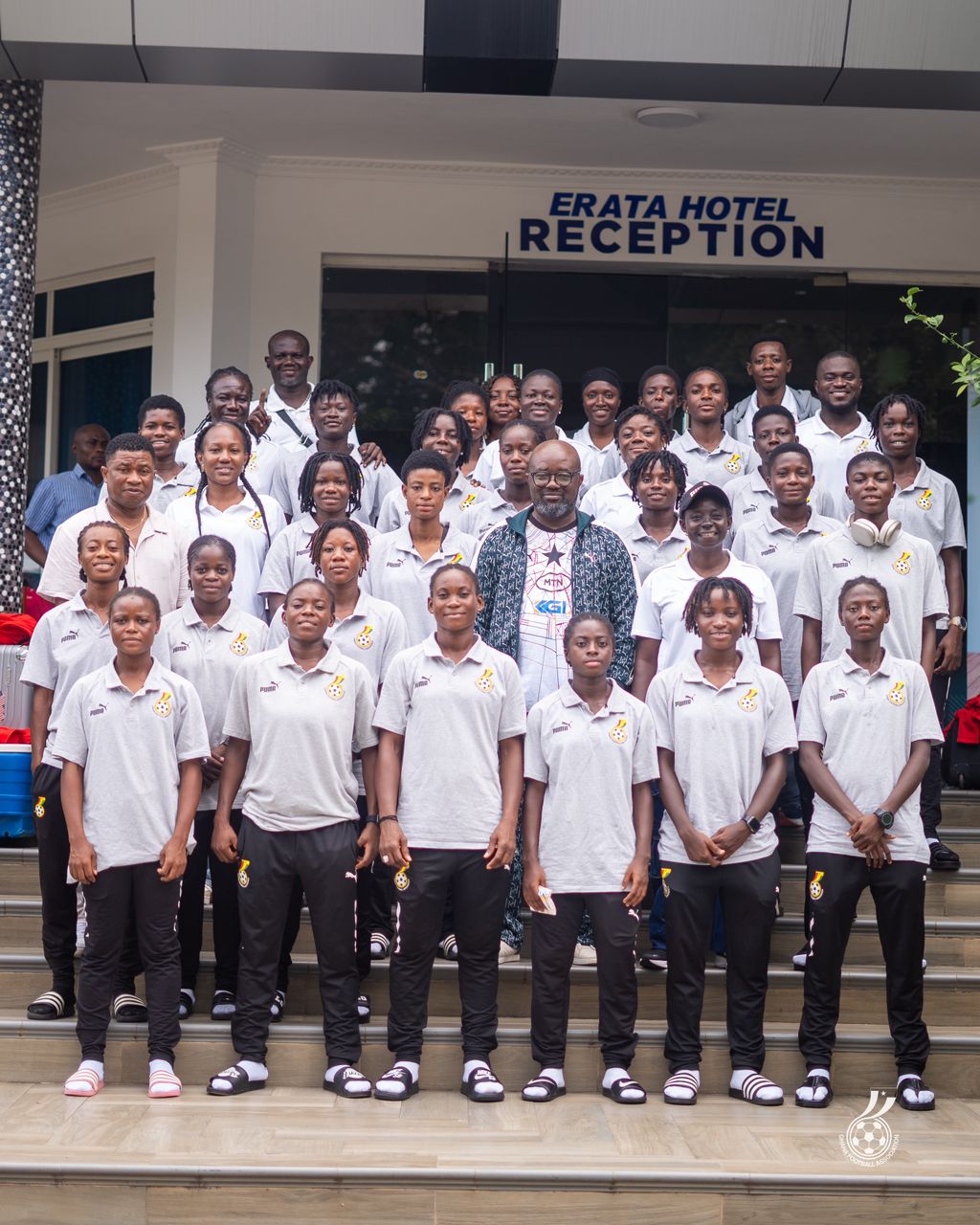 President Simeon-Okraku rallies Black Princesses ahead of Uganda decider