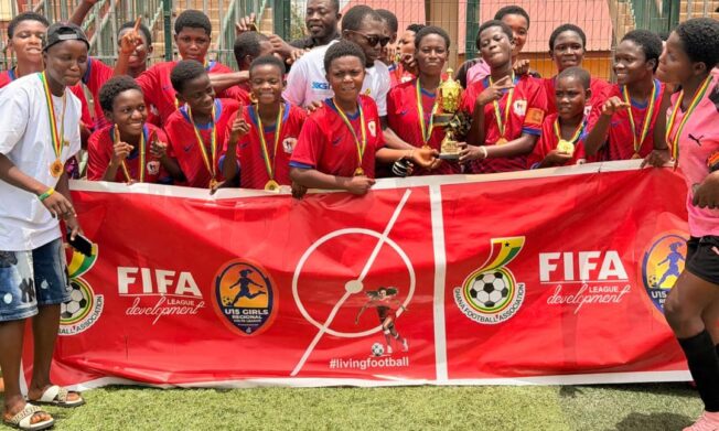 Dreamz Ladies FC crowned Champions of maiden U-15 Girls League in Ashanti Region