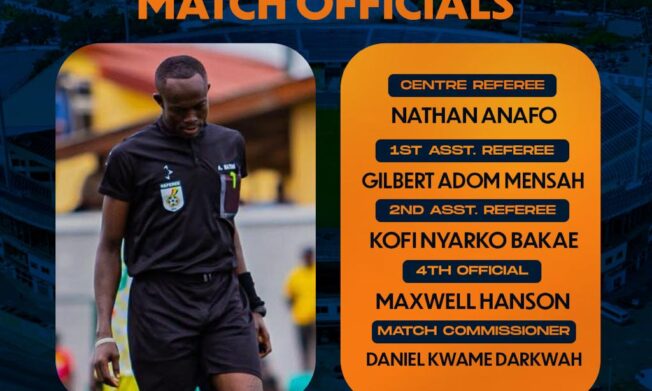 Nathan Anafo to officiate Tamale City vs Debibi United playoff