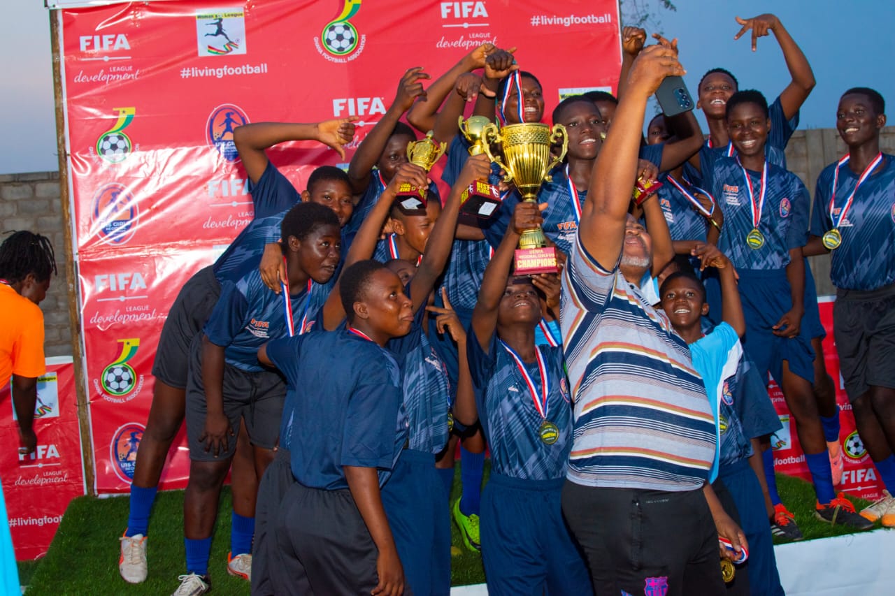 Sharp Arrows Ladies FC make history as first Upper East U-15 Girls Champions