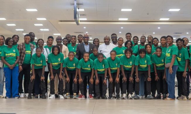 Vice President Mark Addo leads delegation to welcome Black Princesses after World Cup qualification