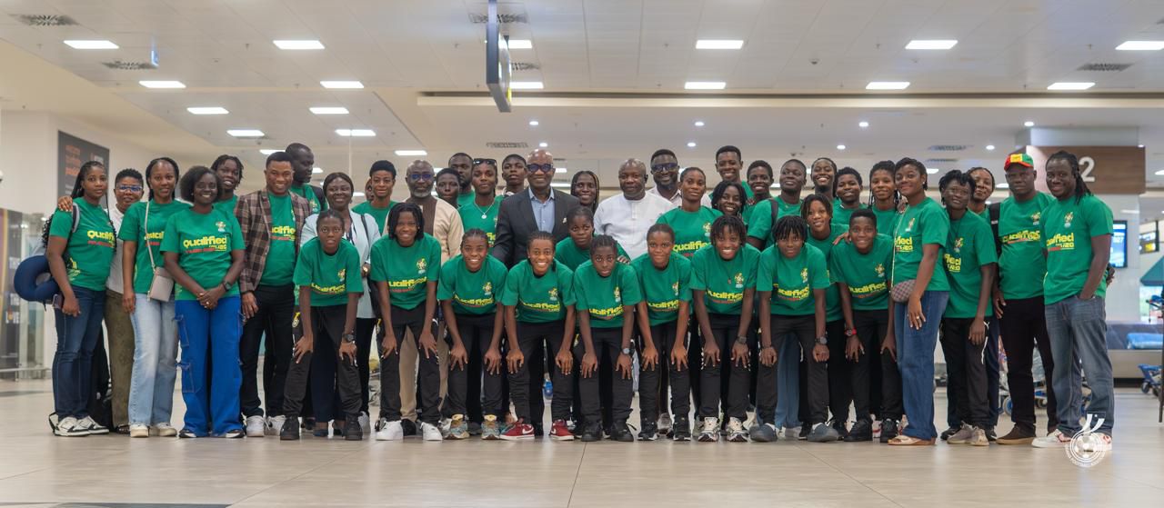 Vice President Mark Addo leads delegation to welcome Black Princesses after World Cup qualification