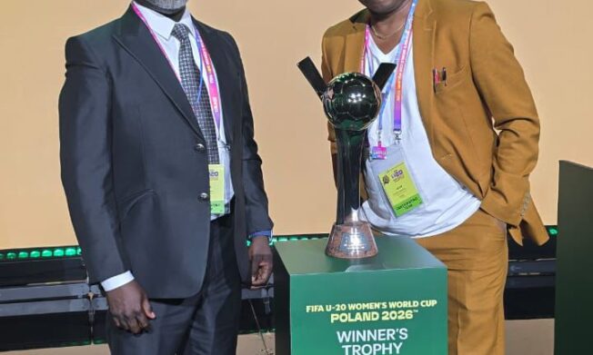 Prosper Harrison Addo, Charles Sampson attend FIFA U-20 Women’s World Cup draw in Poland