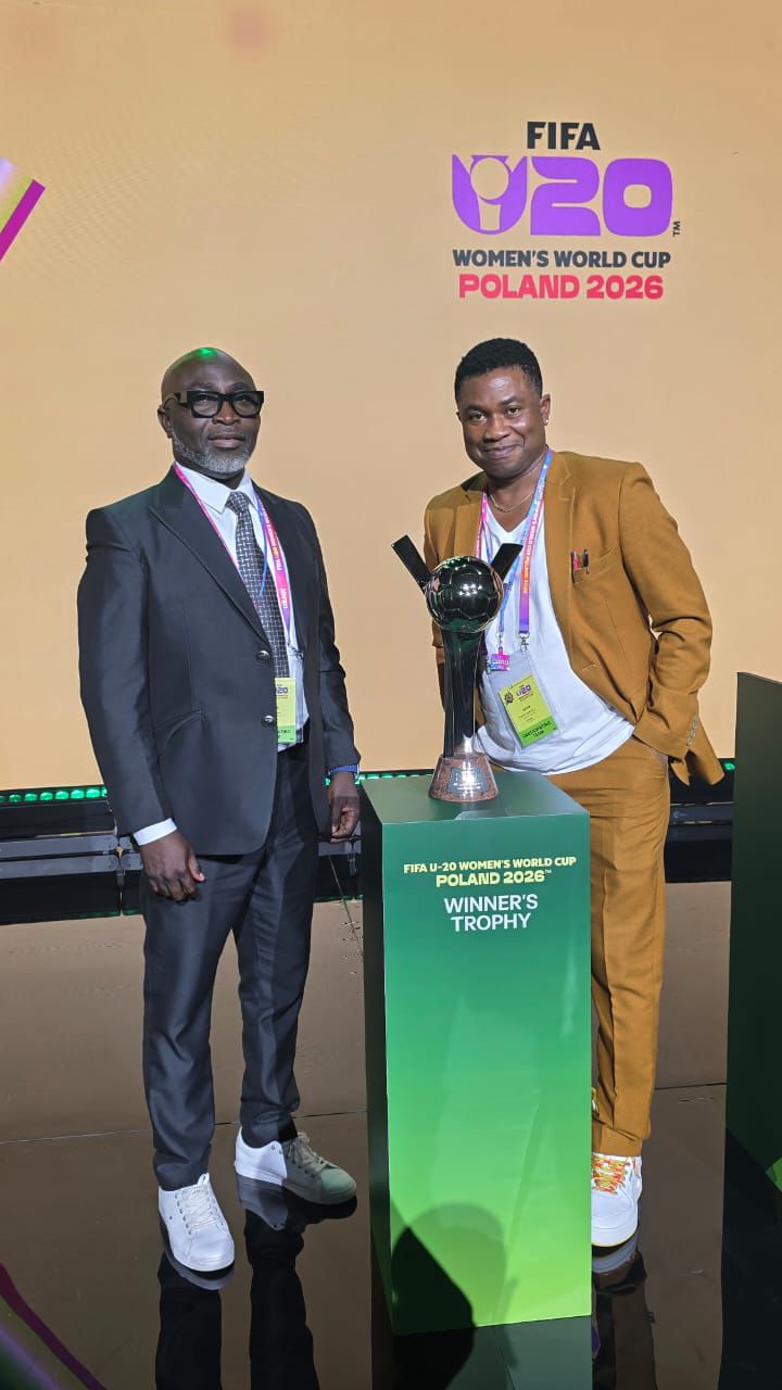 Prosper Harrison Addo, Charles Sampson attend FIFA U-20 Women’s World Cup draw in Poland