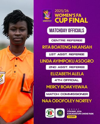 https://www.ghanafa.org/index.php/rita-nkansah-leads-match-officials-for-womens-fa-cup-final