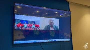 President Simeon-Okraku Inspires Black Starlets Ahead of South Africa Clash