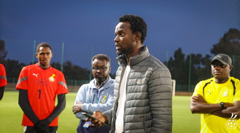 Ex-Black Stars midfielder Bernard Yao Kumordzi Charges Black Starlets to Beat South Africa