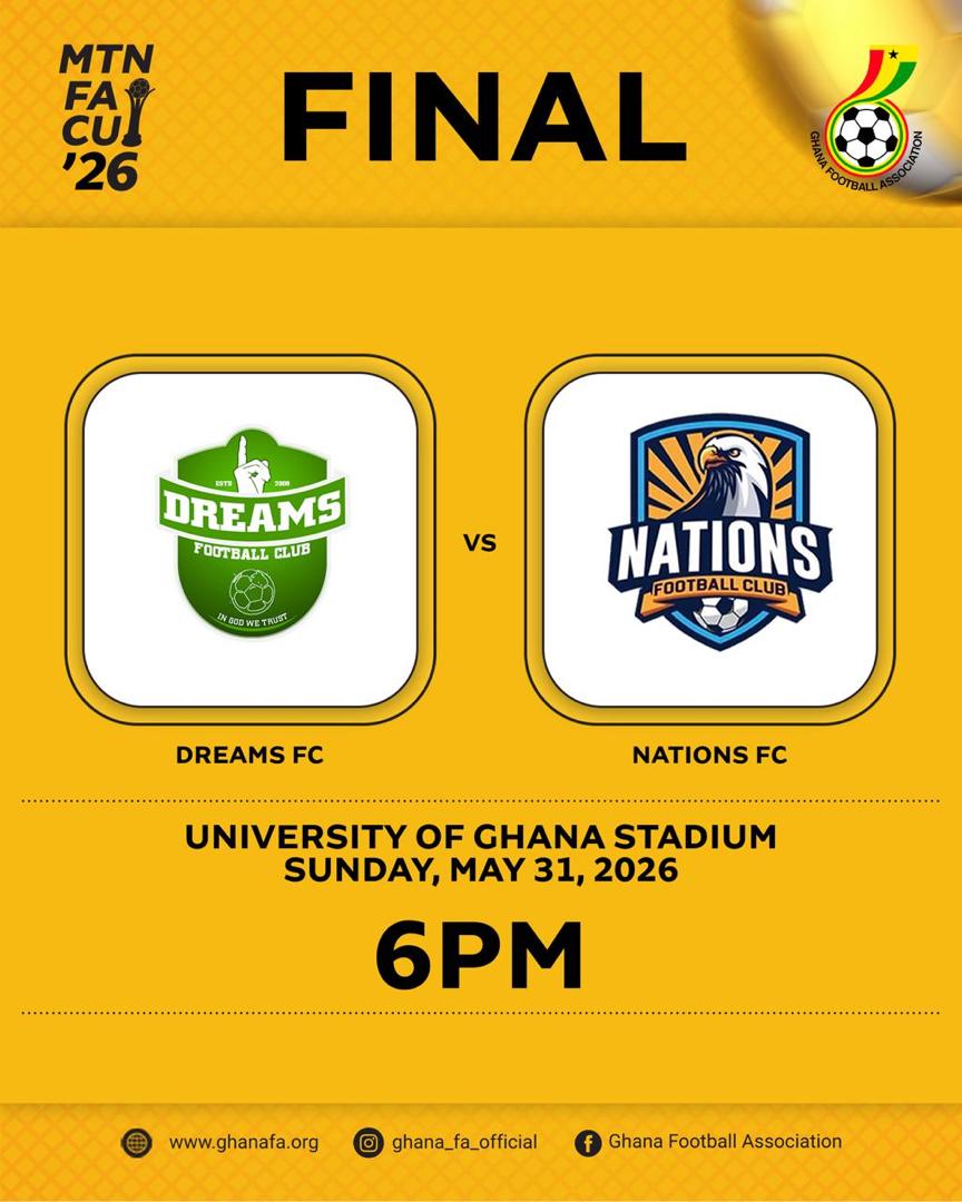 MTN FA Cup Final Preview: Dreams FC vs Nations FC