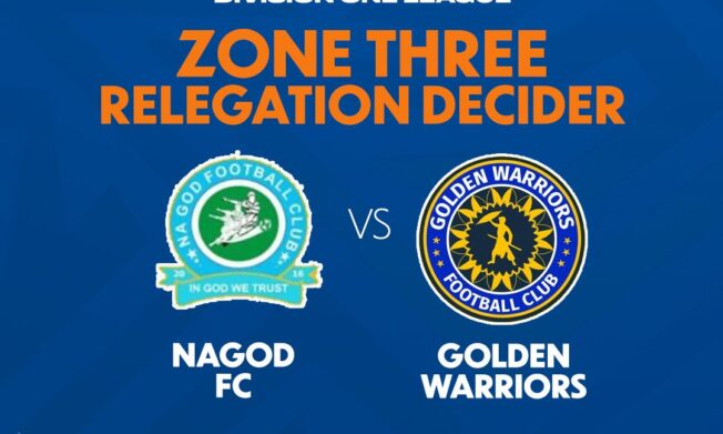 Na God FC and Golden Warriors set for Zone Three relegation playoff decider