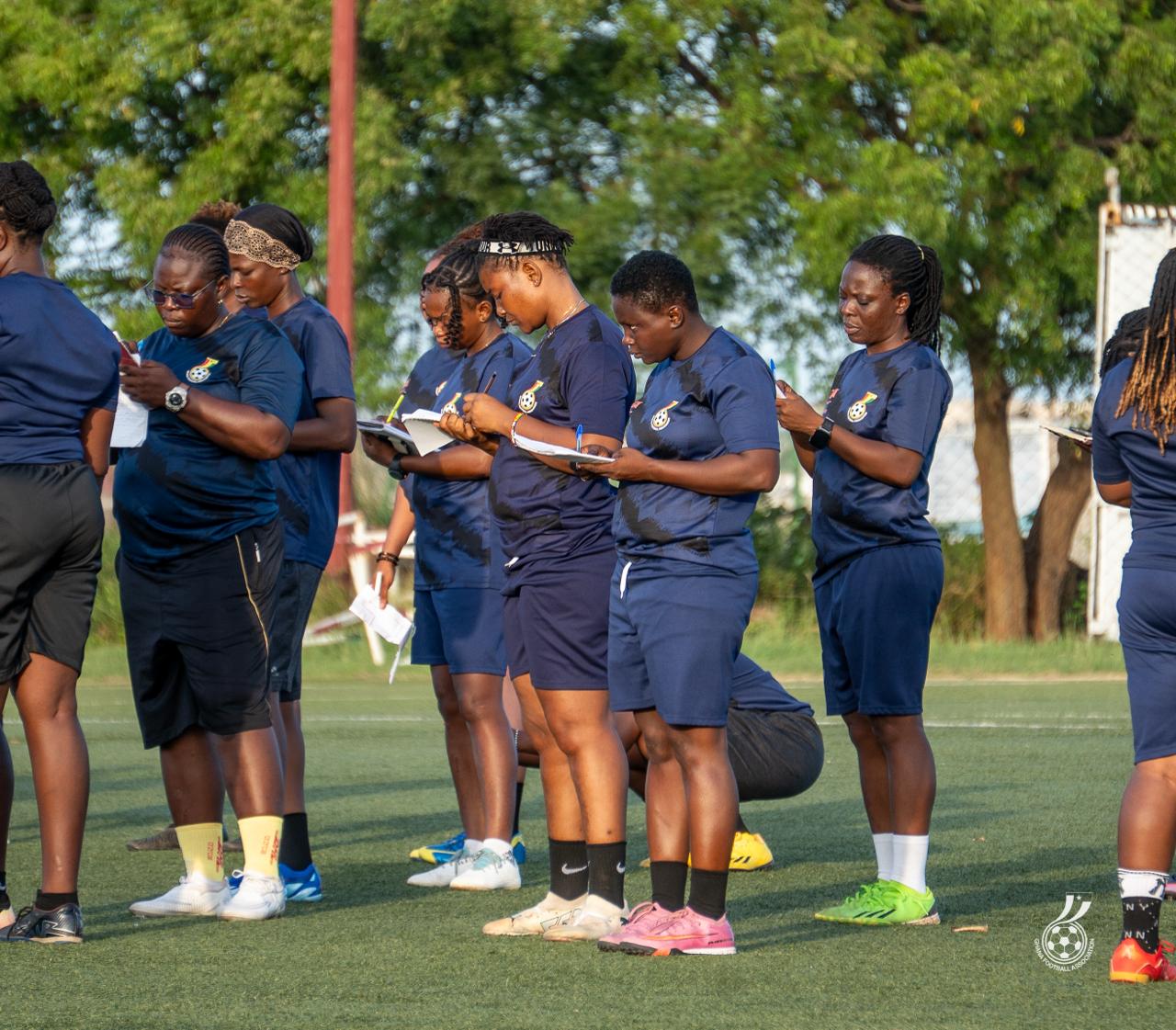 All-Female CAF Licence C coaching course completes Module One