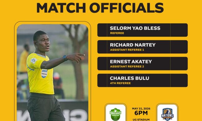 FIFA Referee Selorm Yao Bless to officiate 2025/26 MTN FA Cup final