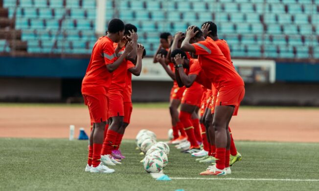 Black Maidens hold first training session in Monrovia