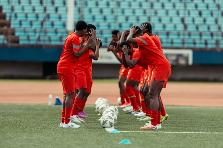 Black Maidens hold first training session in Monrovia