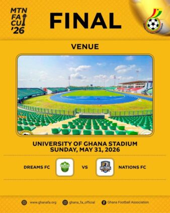 https://www.ghanafa.org/dreams-fc-and-nations-fc-to-battle-in-mtn-fa-cup-final-at-university-of-ghana-stadium-on-may-31