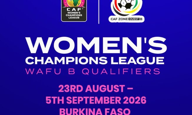 Burkina Faso to host 2026 CAF Women’s Champions League WAFU B Qualifiers