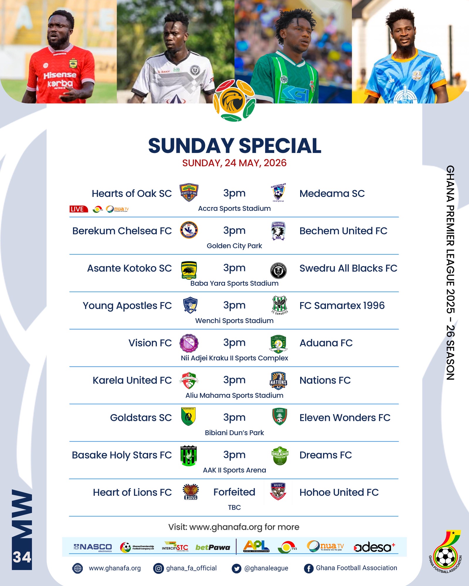 Premier League Matchday 34 Preview