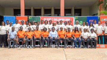 All-Female CAF Licence ‘C’ Coaching Course underway at GFA Technical Centre