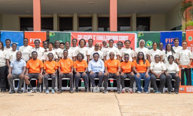 All-Female CAF Licence ‘C’ Coaching Course underway at GFA Technical Centre