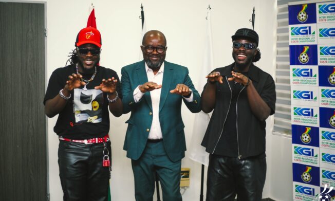 DopeNation meets President Kurt Edwin Simeon-Okraku as Ghana eyes a vibrant 2026 FIFA World Cup campaign