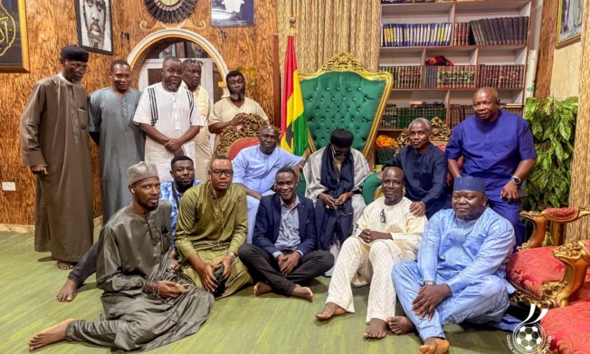 Black Stars Management pays courtesy call on Chief Imam as nationwide prayers begin for 2026 World Cup campaign