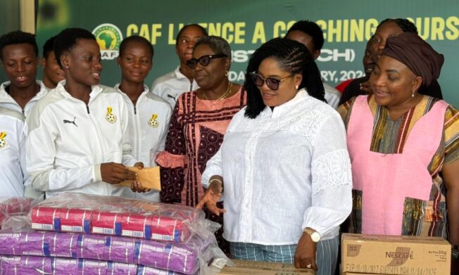 First Lady Lordina Mahama boosts Black Maidens and Black Princesses with generous support