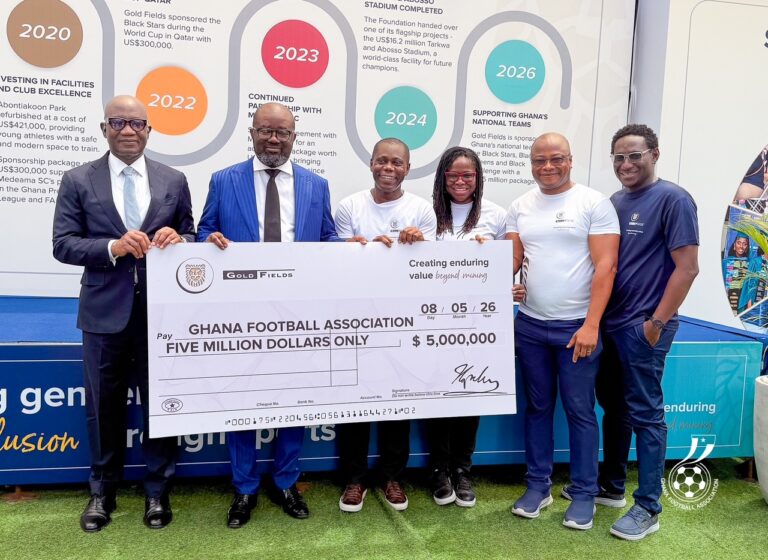 Gold Fields Ghana seals $5 million partnership with Ghana Football