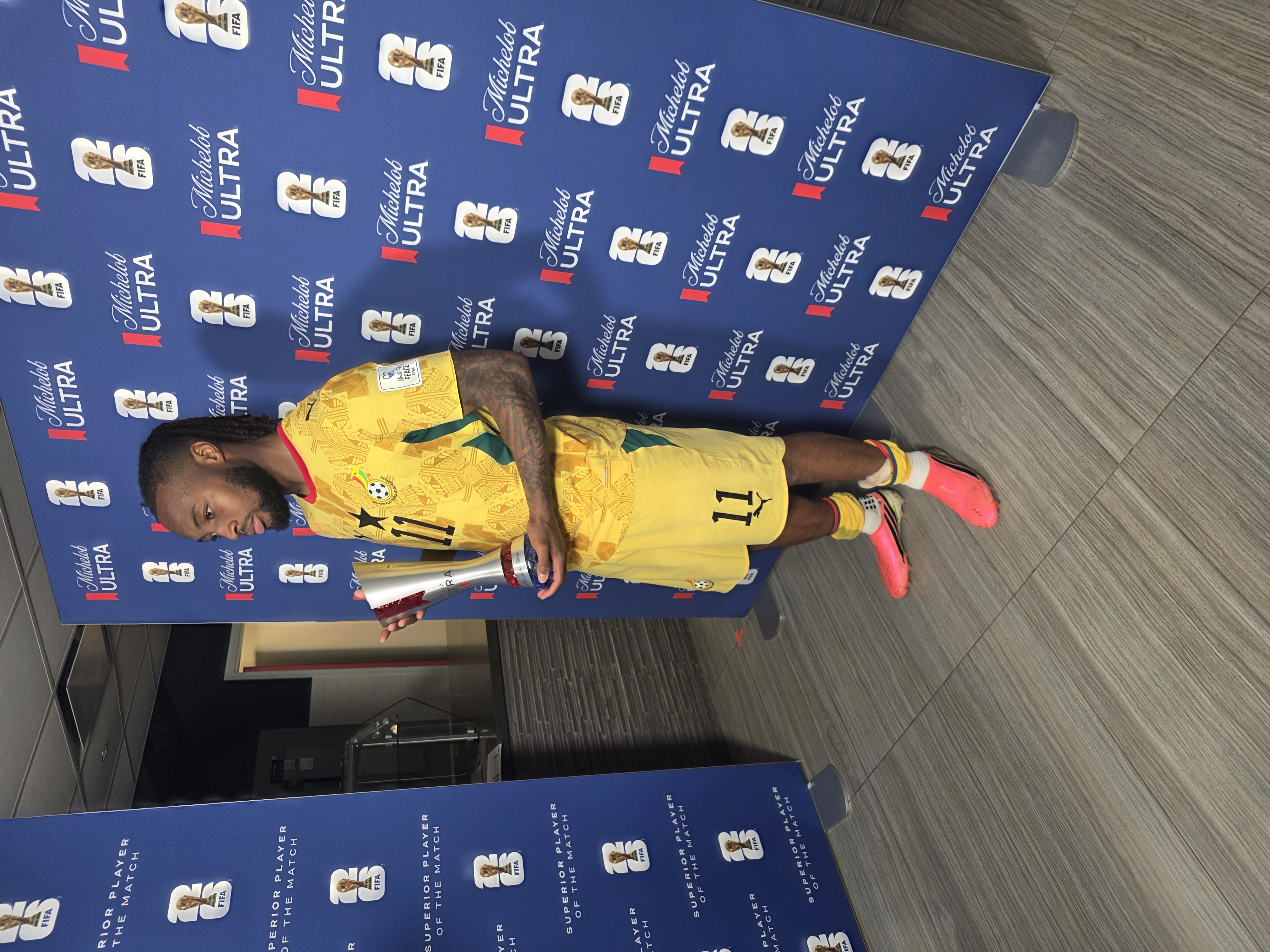 Semenyo named player of the match in Ghana’s World Cup opening win over Panama