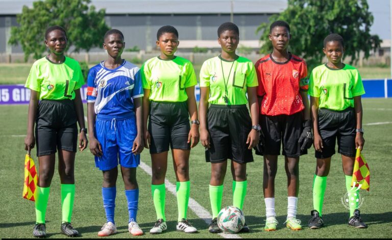 FIFA TDS: Catch Them Young Referees Stealing the Spotlight at Elite U15 Girls Championship