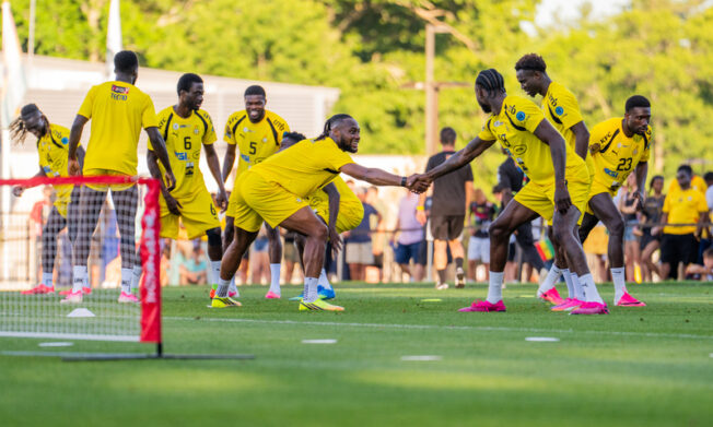 Hundreds throng Black Stars training at Bryant University before Panama opener