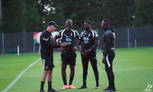 Black Stars hold recovery work at Bryant University after Panama win