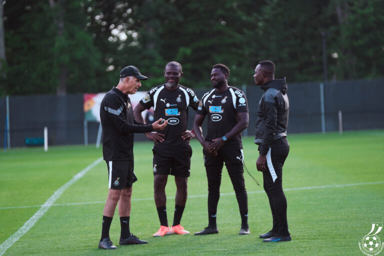 Black Stars hold recovery work at Bryant University after Panama win