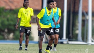 Black Queens hold first training session in Accra