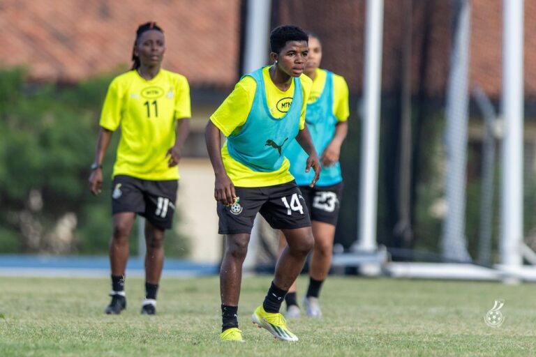 Black Queens hold first training session in Accra