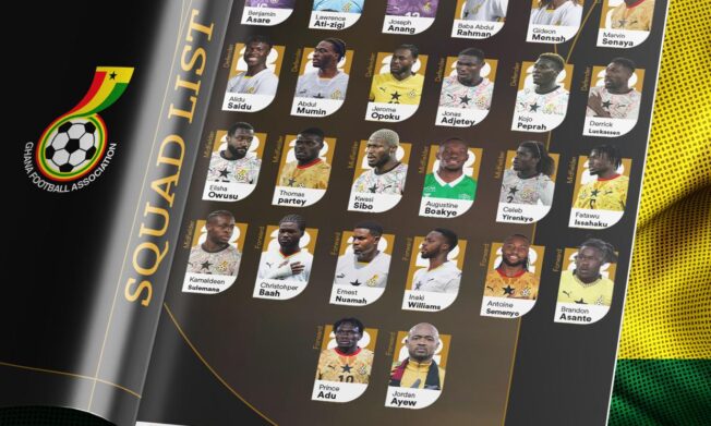 Black Stars squad numbers confirmed for 2026 FIFA World Cup