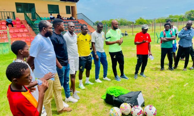 Kasim Mingle Concludes Black Starlets Scouting Exercise in Upper West Region