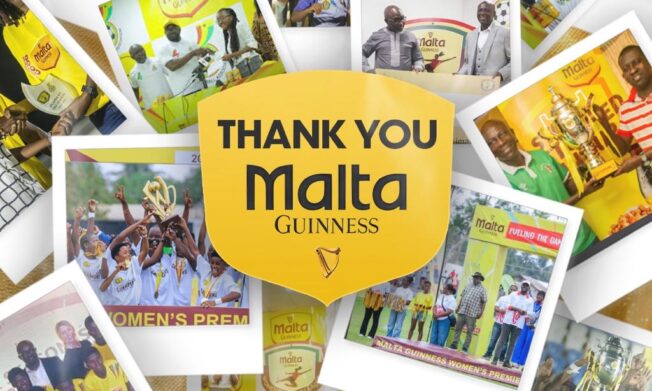 GFA grateful to Malta Guinness for the four-year sponsorship of the Women’s Premier League