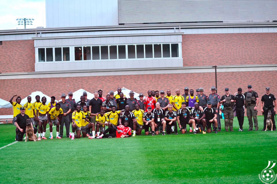 Black Stars express gratitude to Rhode Island and Ghanaian Community in New England for support during World Cup stay