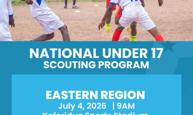 Coach Kassim Mingle takes National U-17 Scouting Exercise to the Eastern Region
