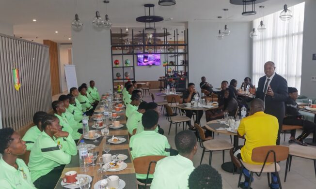 Ghana's Ambassador to Senegal rallies Black Maidens ahead of World Cup Qualifier