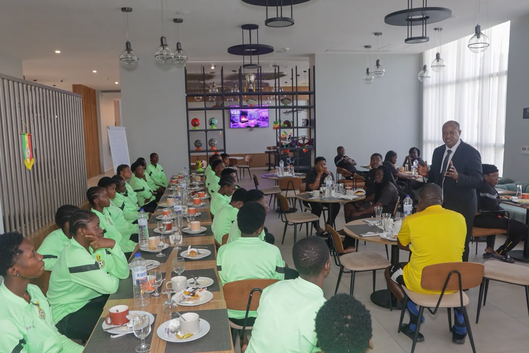 Ghana's Ambassador to Senegal rallies Black Maidens ahead of World Cup Qualifier