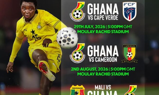 CAF adjusts Black Queens’ WAFCON 2026 Group fixtures: Ghana face Cape Verde on July 29