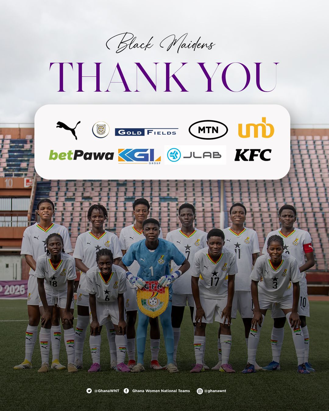 GFA thanks Stakeholders following successful U-17 Women's World Cup campaign