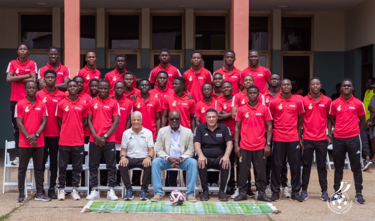 President Simeon-Okraku Opens FIFA MA Young Talent Refereeing Course at Prampram