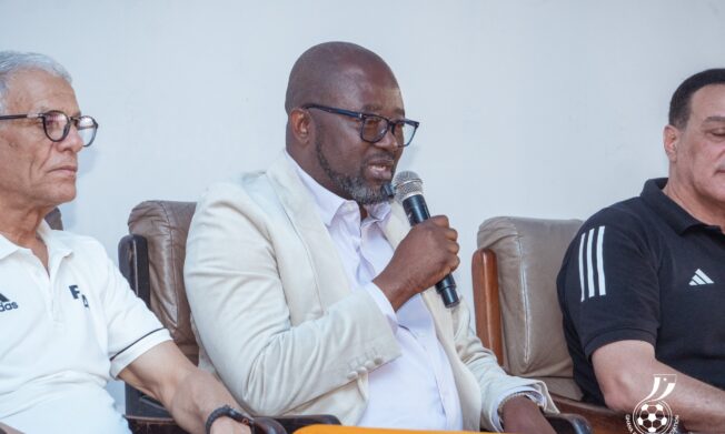 President Simeon-Okraku Urges Young Referees to Master the Laws of the Game