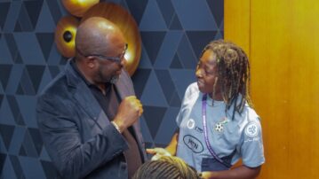 President Simeon-Okraku charges Black Queens to make Ghana proud