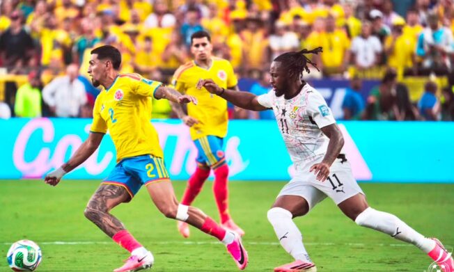 Black Stars exit World Cup after narrow defeat to Colombia