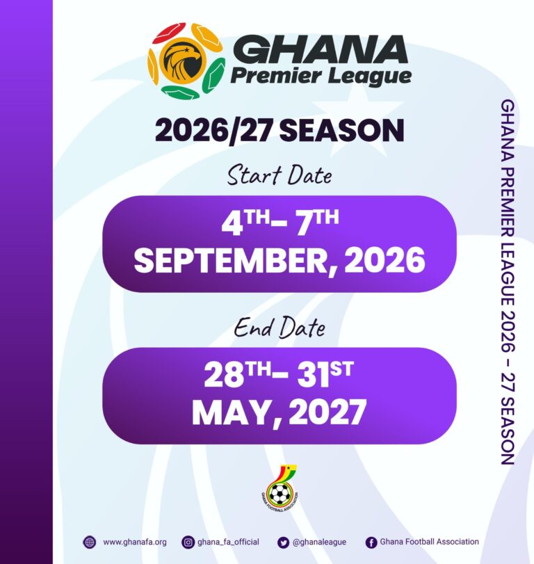 Dates for 2026/27 Premier League season released