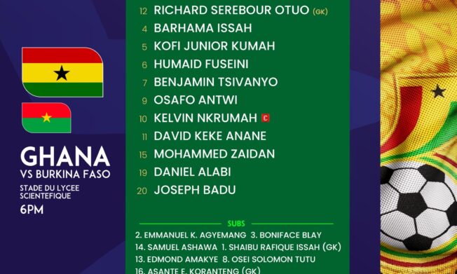 WAFU B U20: Maxwell Konadu rings two changes as Black Satellites target victory against Burkina Faso